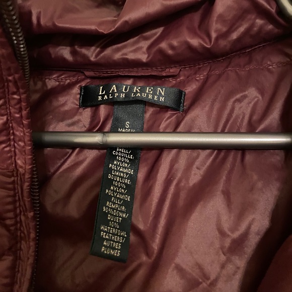 Maroon Ralph Lauren Coat - Picture 4 of 4